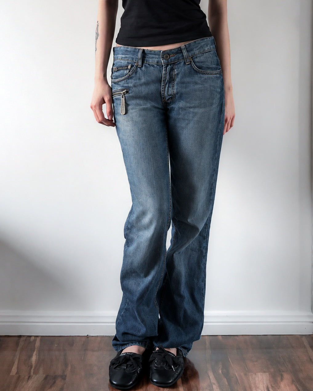 D&G Washed Blue Jeans
