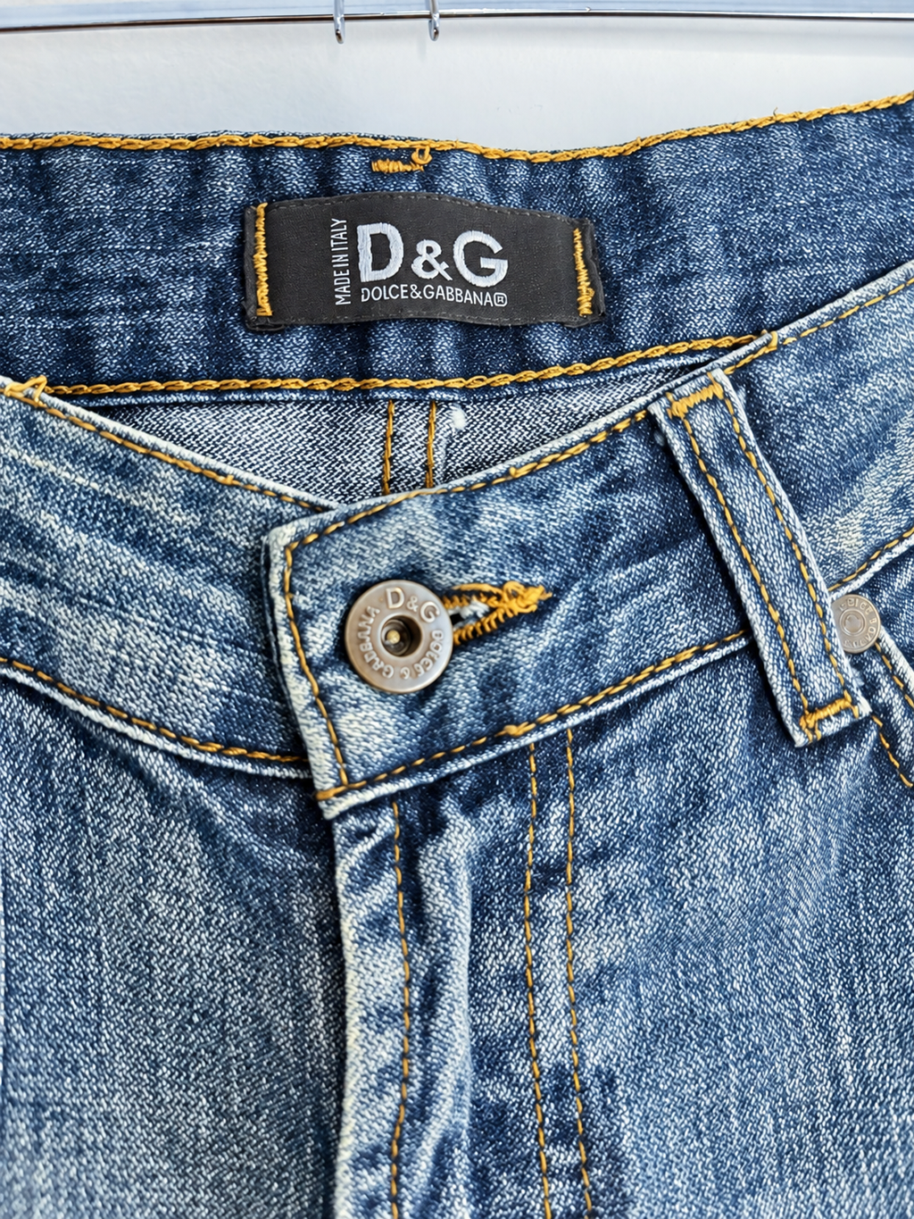 D&G Washed Blue Jeans