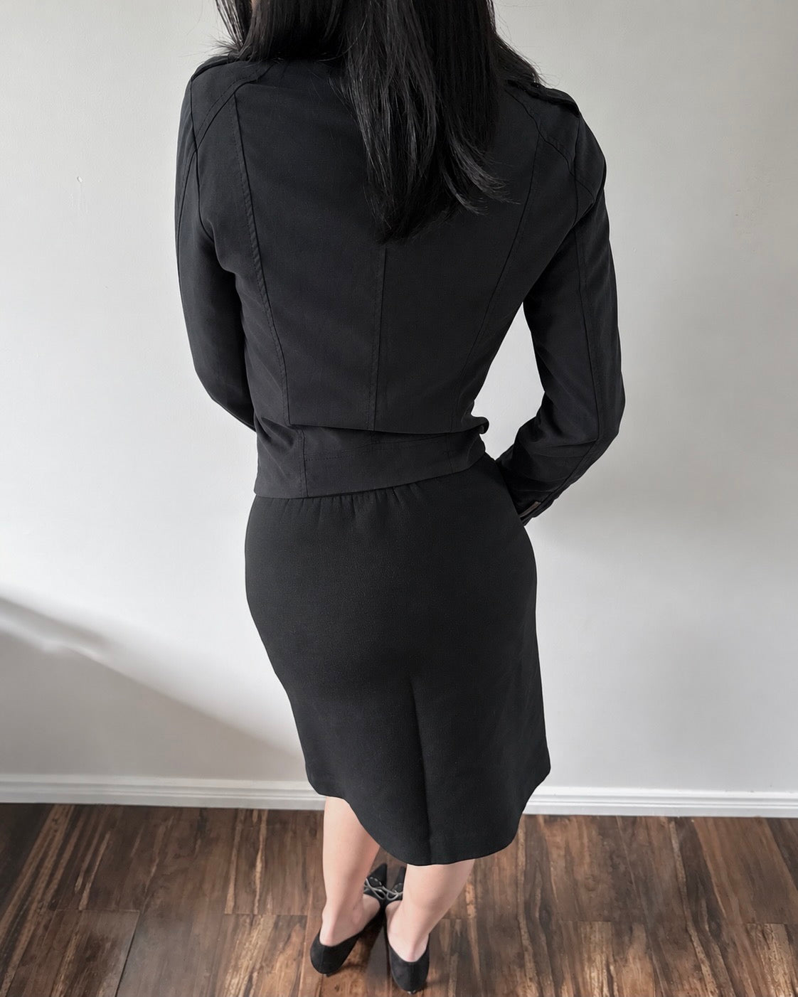 Miu Miu FW05 Black A-Line Skirt