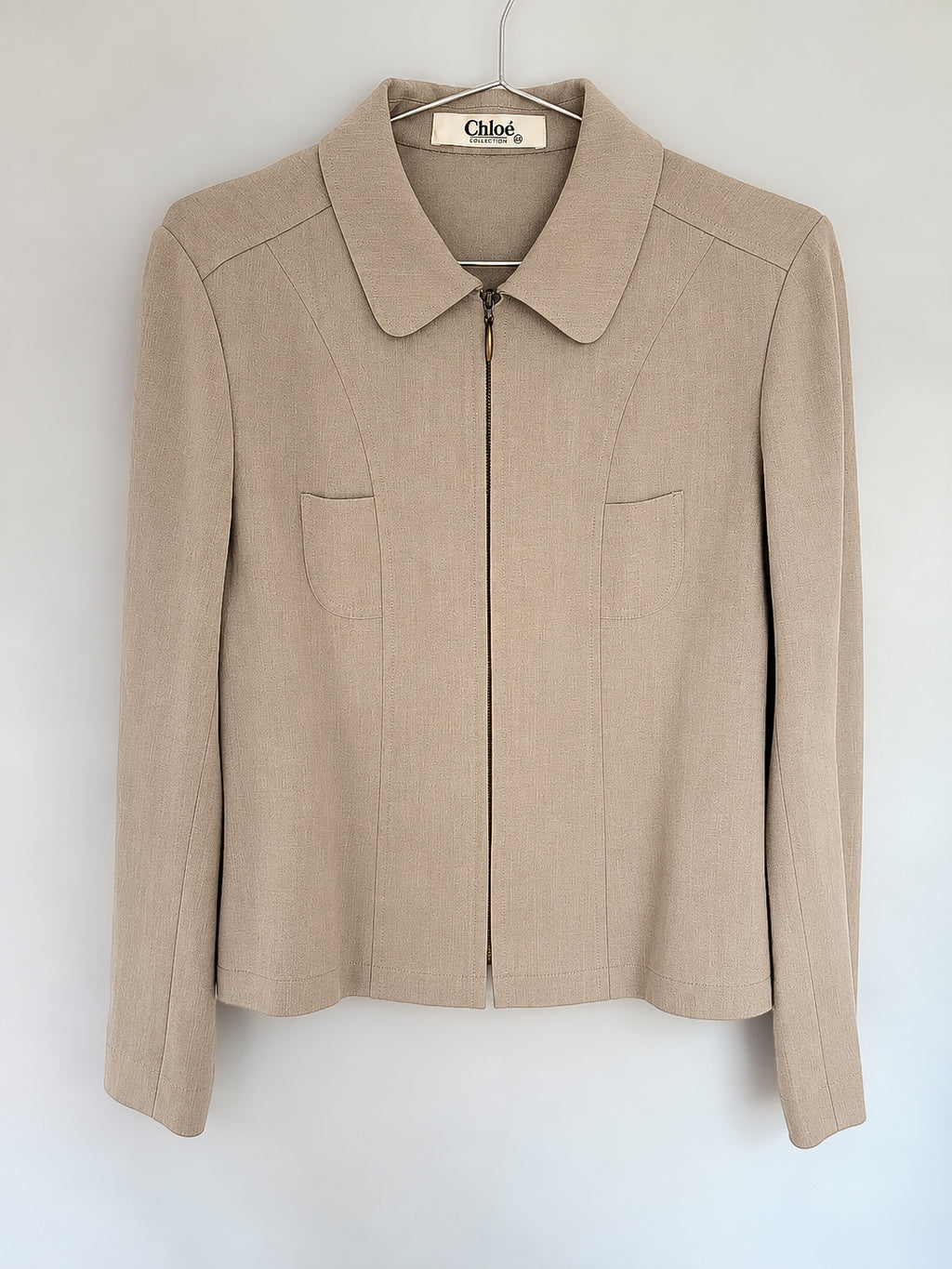 Chloé Collection Structured Zip-Up Jacket