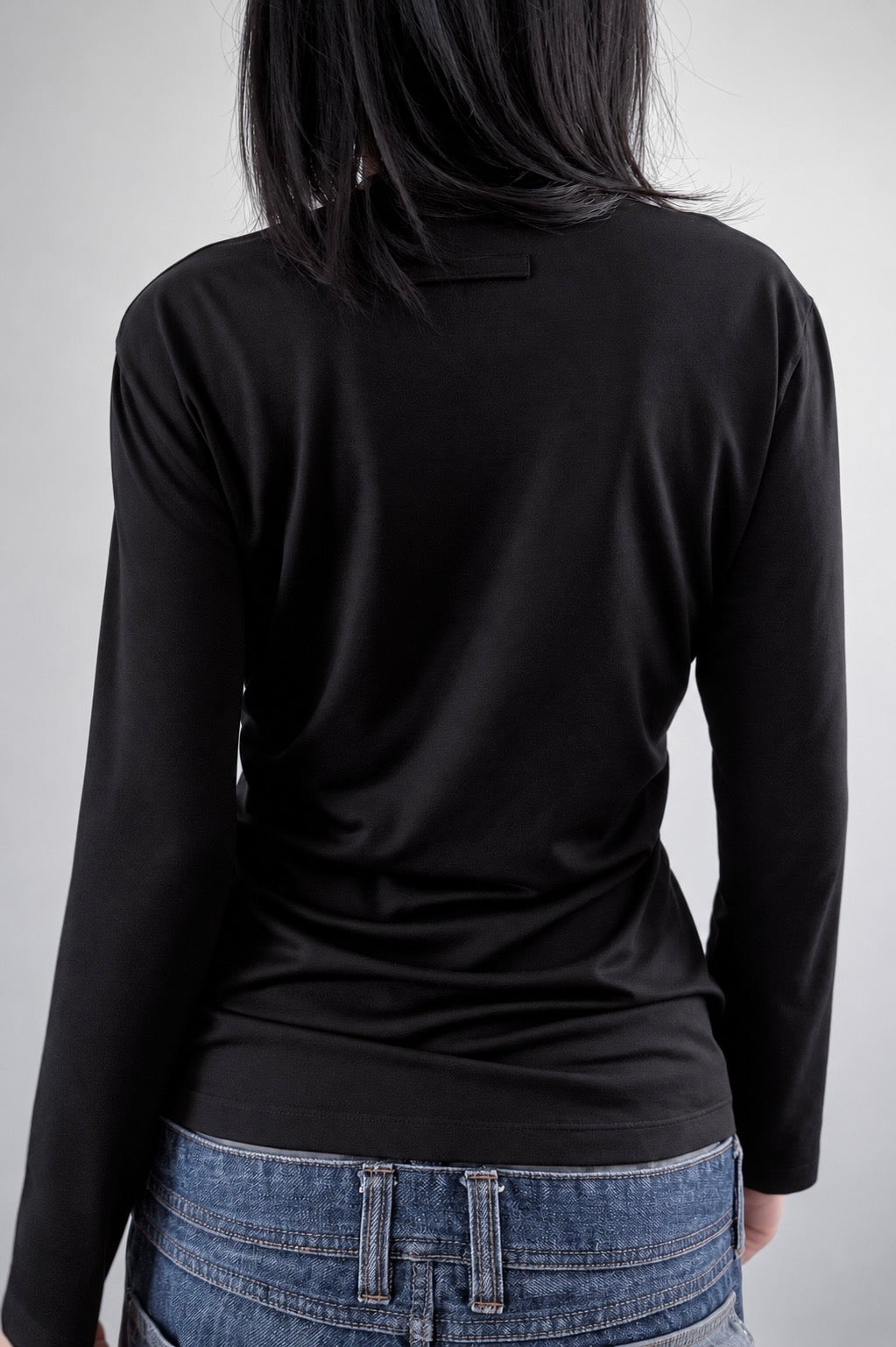 Jean Paul Gaultier ‎Femme Black Long Sleeve