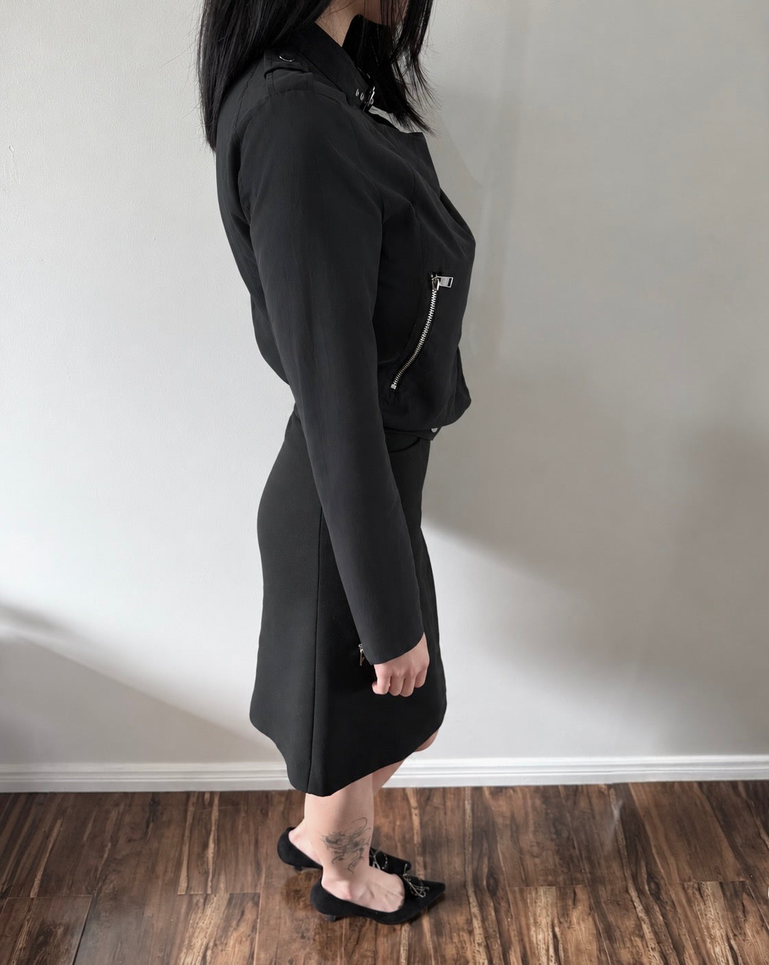 Miu Miu FW05 Black A-Line Skirt