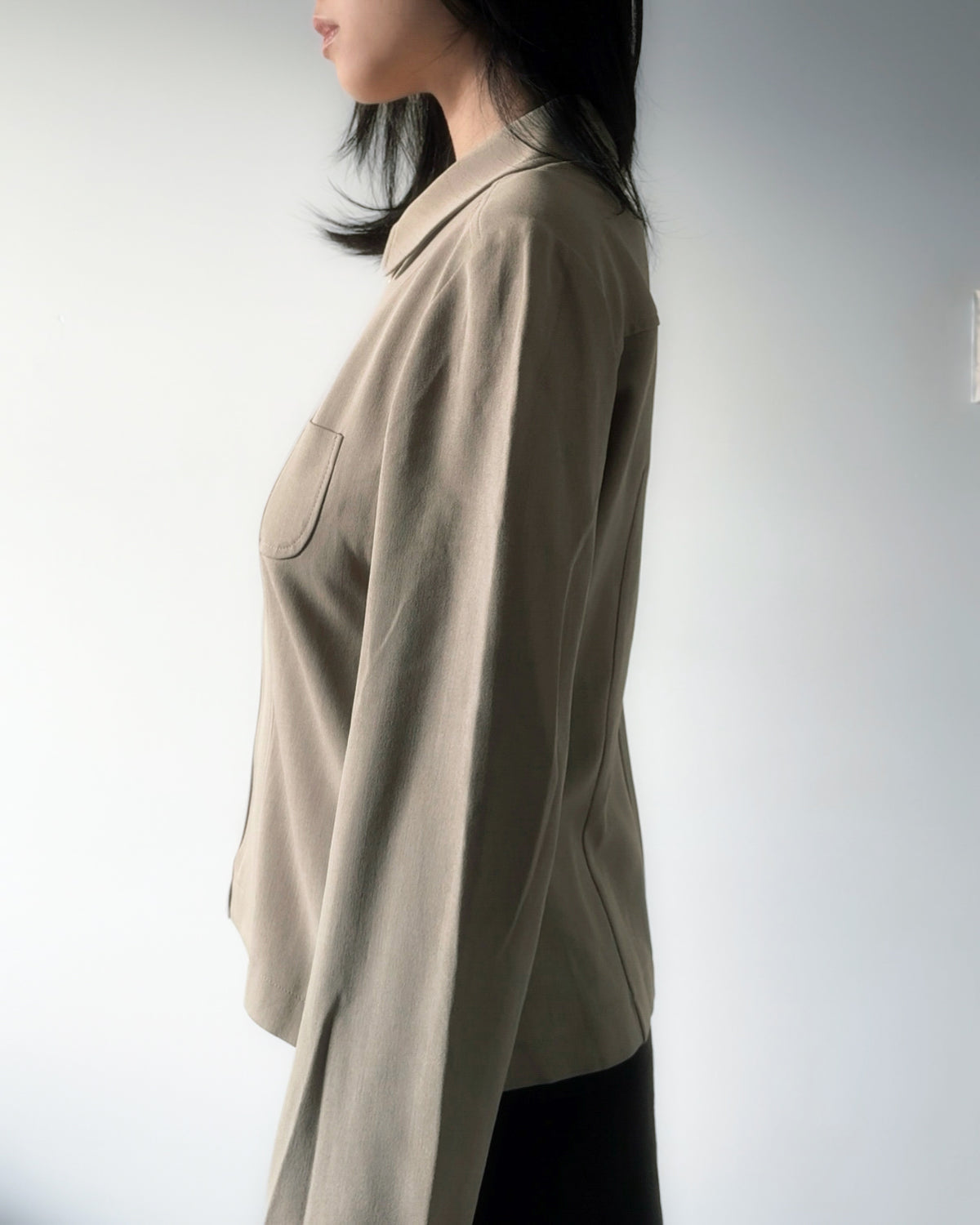 Chloé Collection Structured Zip-Up Jacket