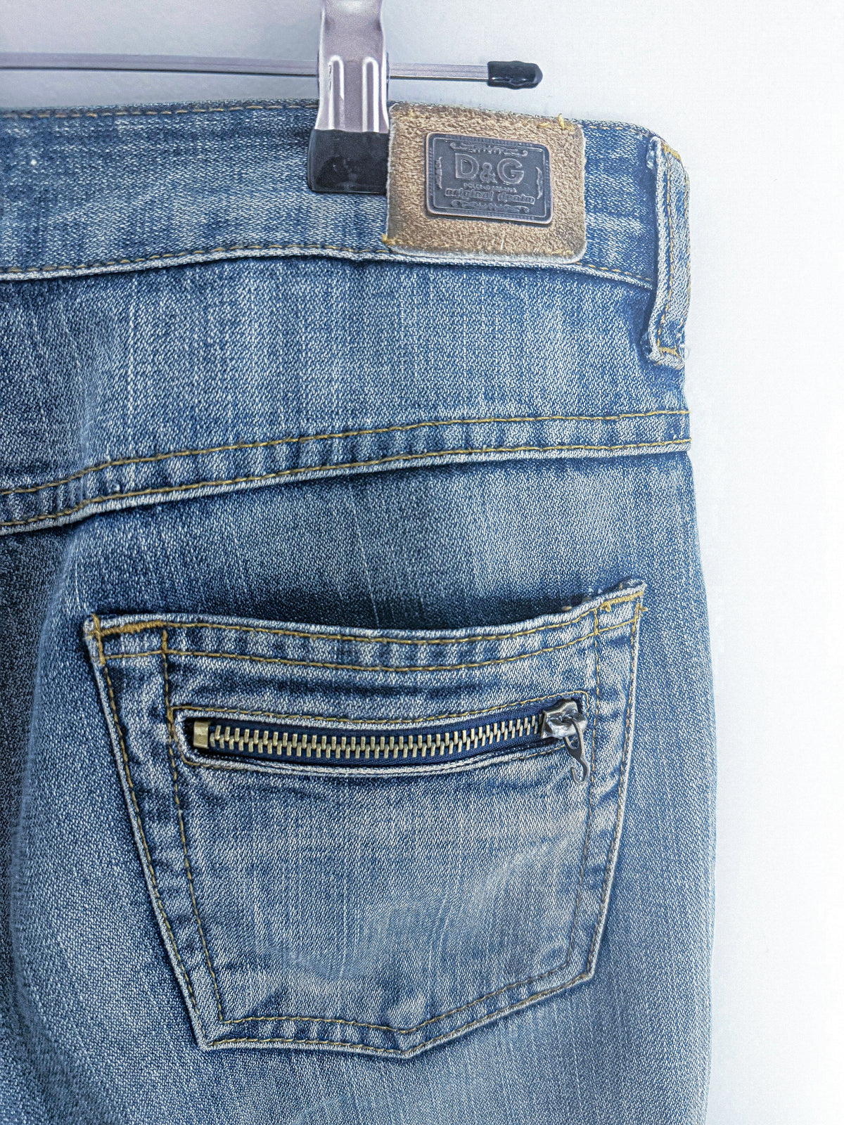 D&G Washed Blue Jeans